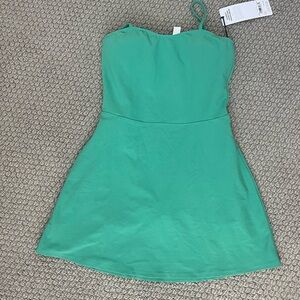Green Sleeveless Dress